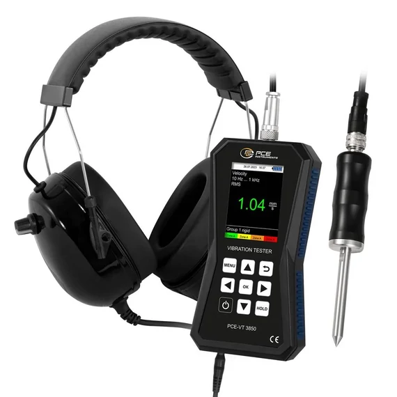 PCE Instruments Gyorsulásmérő ±2 %