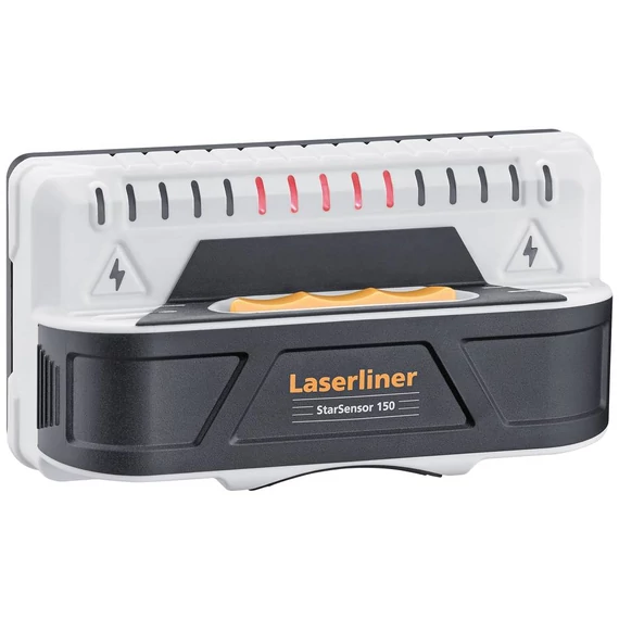 Laserliner Helymeghatározó StarSensor 150 080.977A Keresési mélység (max.) 40 mm Alkalmas Fa, Feszültségvezető vezeték