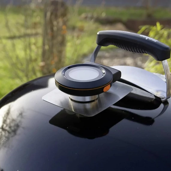 TFA Dostmann 14.1513.01 Grill hőmérő Riasztás, Vezetékes érzékelő, Ingyenes app, Felügyelet és maghőmérséklet Hamburger