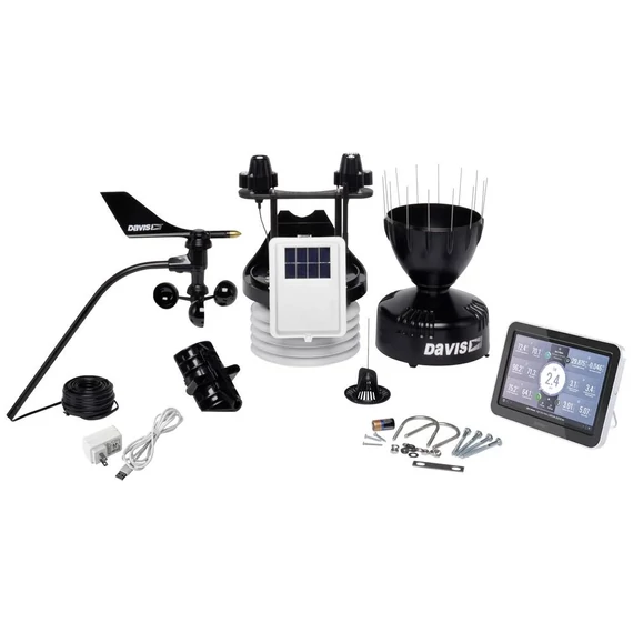 Davis Instruments VANTAGE PRO2 Plus with console - EU 6262EU Vezeték nélküli időjárásjelző állomás Érzékelők száma (max.