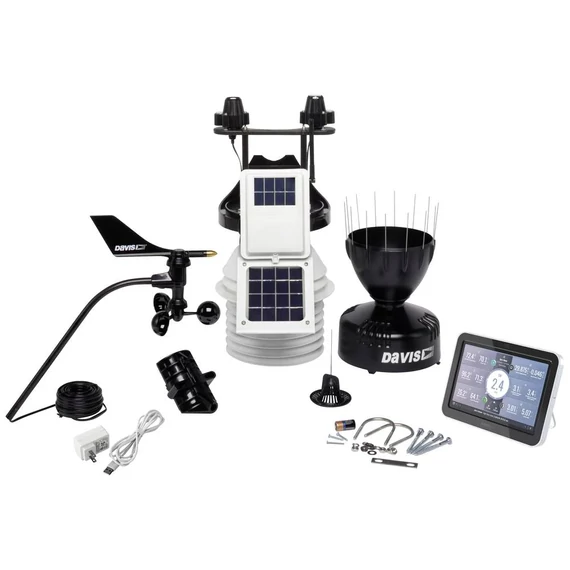 Davis Instruments VANTAGE PRO2 active Plus with console - EU 6263EU Vezeték nélküli időjárásjelző állomás Érzékelők szám