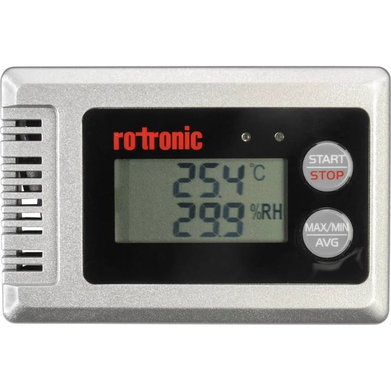 Hőmérséklet adatgyűjtő, Légnedvesség adatgyűjtő rotronic HL-1D-SET Mérési méret Hőmérséklet, Légnedvesség Kalibrált Gyár