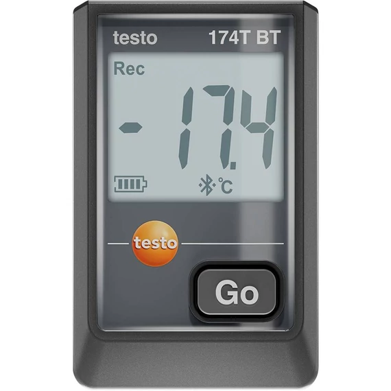 testo 174 T BT - Mini hőmérséklet adatgyűjtő Bluetooth funkcióval és alkalmazáscsatlakozással