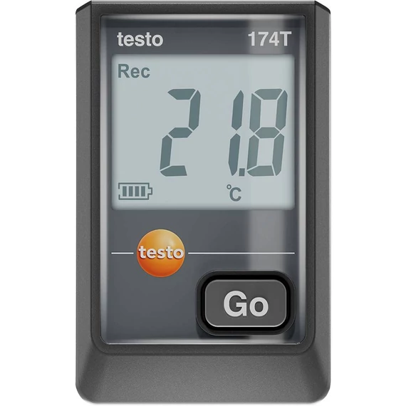 testo 174 T - Mini hőmérséklet adatgyűjtő USB-C kapcsolattal és PC szoftverrel