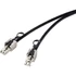 Kép 1/7 - Renkforce RF-4538220 RJ45 Hálózati kábel, patchkábel CAT 6A S/FTP 20.00 m Fekete Húzó gyűrűvel a kireteszeléshez 1 db