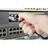 Kép 4/7 - Renkforce RF-4538220 RJ45 Hálózati kábel, patchkábel CAT 6A S/FTP 20.00 m Fekete Húzó gyűrűvel a kireteszeléshez 1 db